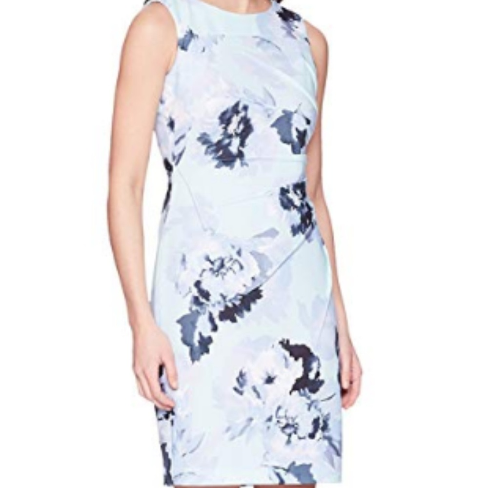 Calvin Klein Women's Starburst Shift Dress, SZ 8 - Picture 1 of 3